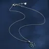 Cadena Elegante para Clavícula Chapada en Oro Real Diseño de Nicho para Mujer Collar de Estrella de Cinco Puntas Cadena de Collar Simple de Moda Versátil