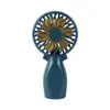 Ventilador de Mão Mini Simples Cor Morandi Fresca Carregamento USB Portátil Pequeno Ventilador Presente Transfronteiriço Atacado