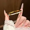 Pulsera Minimalista Popular de Diseño de Nicho de Acero de Titanio No Descolorante, Joyería Versátil de Lujo Ligero de Moda