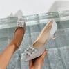 Nuevos Zapatos de Boda para Mujer Primavera 2023, Tacones Altos de Aguja con Punta Fina, Zapatos Individuales para Mujer. Descuentos por Cantidad Grande, Cómodo y Versátil