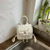 Nueva Mochila Fresca de Encaje Estilo Coreano para Comercio Electrónico Transfronterizo, Mochila de Lunares Moda Verano 2026 para Estudiantes y Chicas Jóvenes