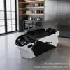 Cama de Massagem Elétrica para Lavar Cabelo para Salões de Beleza e Barbearias, Cama de Shampoo com Circulação de Água Terapia Capilar para Cuidados com o Cabelo