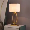 Lámpara de Mesa de Lujo Ligero Estilo Americano Moderno para Sala de Estar, Dormitorio, Decoración de Mesa de Noche, Uso Doméstico, Estilo Nórdico Simple, Lámpara de Mesita de Noche de Gama Alta