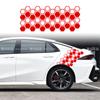 Calcomanías de vinilo con diseño de panal abierto para coche, motocicleta y casco eléctrico, gran oferta de comercio exterior
