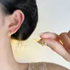 Nuevos Pendientes de Botón para Mujer con Incrustaciones de Diamante, Pequeños y Exquisitos Clavos para Hélice de Oreja con Rosca, No Necesitan Quitarse los Piercings para Dormir