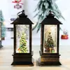 Adornos de Decoración Navideña, Luces, Copos de Nieve, Decoraciones para Fiestas de Santa Claus, Regalos de Navidad, Pequeñas Linternas de Viento