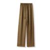 2026 Nuevo Estilo Nuevo Estilo Chino Ligero Estilo Nacional Pantalones Casuales Lisos de Acetato para Mujer con un Toque de Alta Gama Pantalones Largos M4082