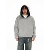 Suéter cárdigan con cremallera pesada de doble cara para hombre, novedad de primavera 2025, con capucha, talla grande, abrigo de marca de moda de alta calidad