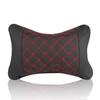 Suministros para el Interior Reposacabezas de Coche Almohada para el Cuello Almohada para el Coche Cojín de Coche Reposacabezas Rojo Vino para Coche 20*18cm
