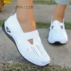 Temu Sapatos Casuais Femininos Transfronteiriços Fábrica Sola Macia Respirável Moda Sapatos de Mãe Tênis para Mulheres Dropshipping Transfronteiriço Mais Vendidos