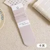 Calcetines de Lana para Mujer, Calcetines Holgados de Media Pantorrilla, Estilo Otoño e Invierno, Engrosados para Calor, Suaves de Merino, No Irritantes, Calcetines de Maternidad con Borde Enrollado