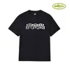 Marca de moda estadounidense Corteiz Camiseta Casual Deportiva Holgada de Manga Corta con Estampado de Barco de Crucero Alcatraz para Pareja