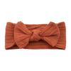 Faixa de cabelo de nylon atada para crianças torção arco headband europeu e americano baby cocar decorativo flor infantil foto headband