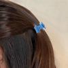 Pinza para flequillo lateral Arco del Triunfo de acetato de tamaño pequeño europea y americana clip para el pelo mini de niña linda todo-partido