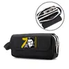 Estuche para Lápices Barcelona Messi Juventus Ronaldo Tela Oxford Doble ac Milan Chelsea Tottenham Real Madrid Bolsa de Almacenamiento para Papelería