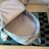 Mochila nueva, linda y ligera, estilo bosque, ins, versátil, de gran capacidad, con estampado de oso, para estudiantes de secundaria y preparatoria