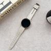 Adequado para pulseira de relógio inteligente de nylon trançado Huawei de 22mm com fivela japonesa ajustável Relógio Huawei GT20mm de anel único