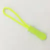Cor em estoque cordão de puxar zíper cabeça de zíper de injeção TPU cordão de puxar para roupas bagagem design livre