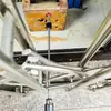 Biela extendida, taladro manual, portabrocas de tres mordazas, adaptador de 6 mm, vástago triangular roscado M10, varilla de extensión para taladrado