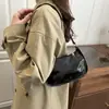 Bolso de Hombro Popular de Moda Estilo Coreano para Mujer 2025 Invierno Nuevo Estilo Ins Color Puro Suave Bolso Cuadrado Pequeño