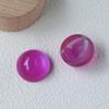 Parche semicírculo láser color sólido 19 mm accesorios resina DIY pendientes accesorios para el cabello material para funda de teléfono femenina venta al por mayor