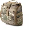 Bolsa para Capacete de Treinamento de Corrida ao Ar Livre Transfronteiriça Equipamento de Fixação Molle Nylon Esportes Motocicleta Bolsa Lateral