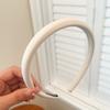 Argola de Cabelo Dobrável com Pérolas Novo Estilo Feminino Faixa de Cabeça para Viagem de Cabelo Retrátil para Viagem Carimbo de Cabelo Quebrado Pacote Especial de Cabelo para Lavar o Rosto