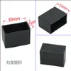 Cubierta de Tubo Rectangular, Cubierta de Pie de Plástico, Cubierta de Goma para Muebles, Cubierta de Pie para Escritorio y Silla, Tapa de Tapón para Tubo Cuadrado, Funda Vertical Cuadrada