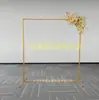 Amazon Boda Arco de Globos con Barra Telescópica Gigante Arco Cuadrado de Hierro Soporte de Boda para Jardín