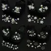 Borla de perla flor morada versátil primavera-verano zapato de madera decoración accesorios DIY hebillas de zapato y dijes para zapatos versátiles venta al por mayor