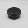 Caja redonda de aluminio botella vacía aceite de enfriamiento lata de aluminio té comercial azúcar hierba morada accesorios crema almacenamiento de cosméticos fruta deshidratada humedad