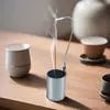 Base de soporte para incienso de varilla base de incienso de varilla conveniente soporte para incienso de varilla meditación ceremonia del té clip para incienso antivuelco taza portaincienso transfronterizo