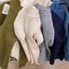 [En stock, suéter coreano para niños, suéter de invierno suave y ceroso, de moda, para niños y niñas con base, ropa para bebés y niños]