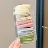 Bandas Elásticas para el Cabello de Otoño e Invierno para Mujer, Alta Elasticidad, Accesorios para el Cabello Duraderos, Ligas para el Cabello Elegantes, Bandas de Goma