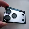 Adequado para Apple 18PRO/18PROM alta definição à prova de explosão fosco armadura integrada metal armadura lente filme