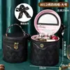 Bolsa de Cosméticos, Portátil de Viagem Grande Capacidade Caixa Portátil para Armazenamento de Cosméticos, Novo Modelo com Espelho, Amazon
