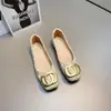 Nuevos Zapatos Mary Jane de Comercio Exterior Primavera/Verano para Mujer Estilo Británico Retro Piel Suave Tacón Grueso Zapatos de Salón Transfronterizos