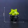 Novo produto transfronteiriço: Caldeirão de bruxa miniatura criativo de Halloween, uma decoração DIY para paisagens em miniatura, um pequeno acessório de resina