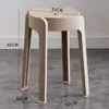 Taburete Bajo Infantil para el Hogar Banco Pequeño Silla para Adultos Plástico Engrosado Sala de Estar Baño Deslizante Taburete de Baño Taburete de Baño