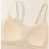 Nuevo Camisole de Algodón y Lino Estilo Old Money Chaleco Ropa Interior para Mujer Transpirable Absorbente de Sudor Capa Interior Persona Ligera Capa Base Relajada con Almohadillas en el Pecho