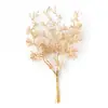 Plantas Verdes Artificiais com Galhos Gelados, Plantas Falsas para Decoração de Casa, Pequeno Buquê para Arranjos Florais, Flores Artificiais para Decoração DIY