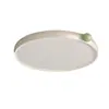 Lámpara de Techo para Sala de Estar Bauhaus Simple de Gama Alta Protección Ocular Dormitorio Habitación Iluminación de Pasillo Ultradelgada Accesorios de Aluminio Hierro