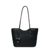 Bolso de mano de alta gama transfronterizo, nuevo bolso tote de moda con patrón tejido, bolso de hombro tote súper popular de gran capacidad