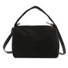 Bolso de mano de pana moderno de color sólido de gran capacidad, bolso de axila para mujer versátil estilo coreano elegante, bolso cuadrado pequeño de celebridad de Internet