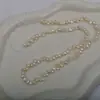 Suministrado Directamente por el Fabricante, Productos Semi-Terminados de Perlas de Agua Dulce Naturales 4-5mm Barrocas Agujero Triple-Siete Doble Cara Pulidas Collar de Perlas DIY
