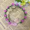 Diadema de Guirnalda Diadema Empuje de Piso Venta al por mayor Código QR Actividades de Puesto Callejero Día del Niño Guardería Guirnalda Atracciones Diadema Tocado