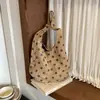 2026 nuevo bolso tote casual de estilo coreano, simple, versátil y retro de lunares, gran capacidad, bolso de hombro/bolso cruzado de alta gama