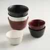 Estilo Japonés Vintage Nube y Niebla Tazón para Fideos Tazón para Sopa Casero Tazón Cubo Cerámica de Alto Nivel Tazón para Postre Frutas Tazón para Yogur