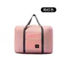 Bolsa de almacenamiento plegable para viaje con carrito, bolsa de almacenamiento portátil para equipaje y ropa, bolsa de almacenamiento grande, bolsa de almacenamiento portátil