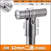 Conector de tubo redondo de acero inoxidable 16253238 mm de dos vías, tres vías, cuatro vías, junta rápida de aleación de aluminio, sujetador de fijación